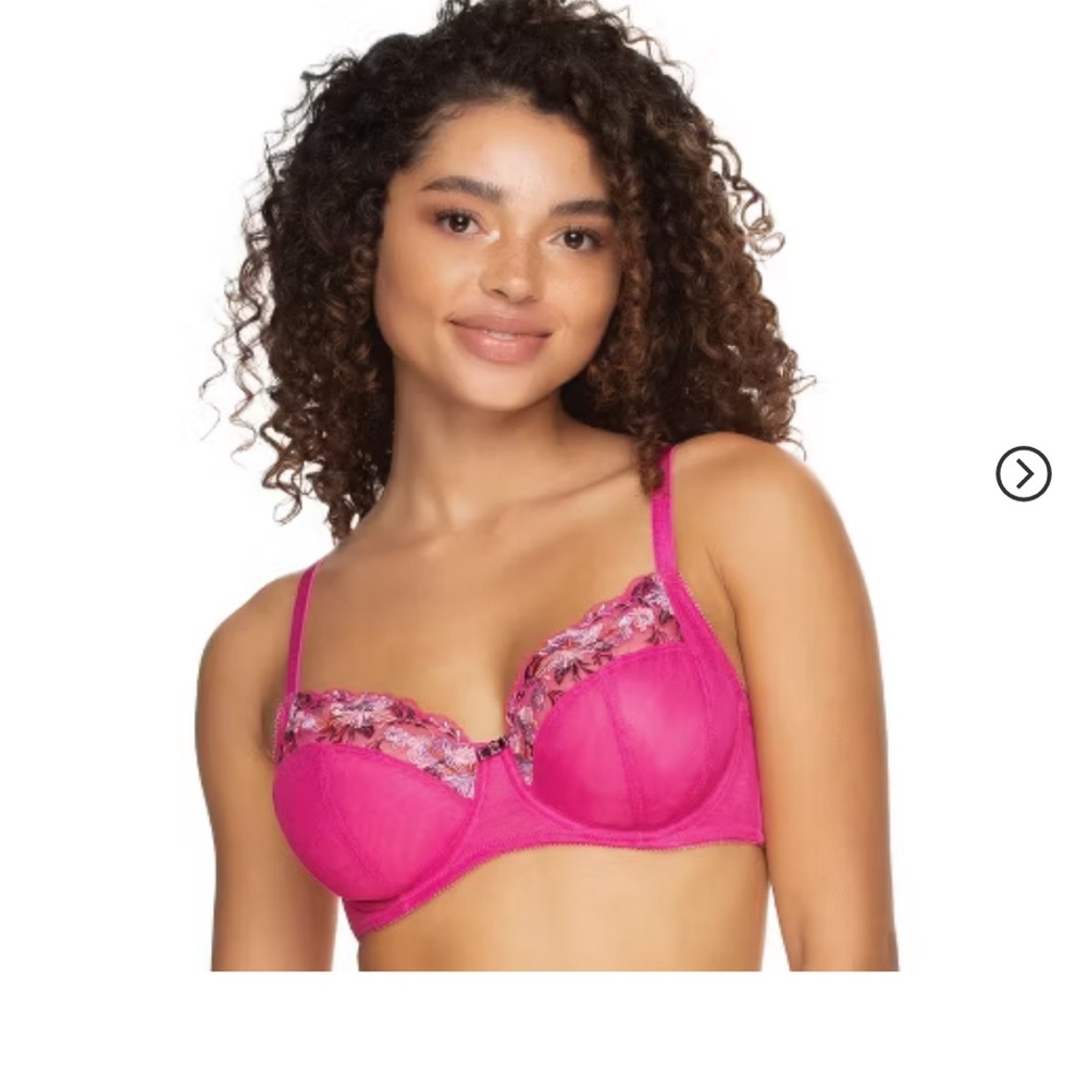 Paramour by Felina Fleur Women's Unlined Bra (36DD in Rose Violet Orchid)